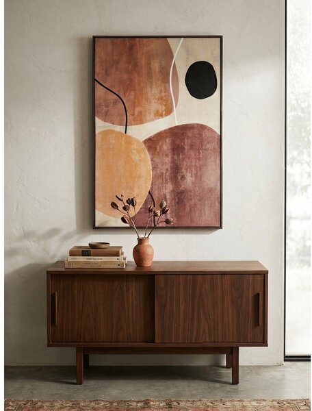 Obraz drukowany na płótnie z ręcznie malowanymi elementami z ramą w zestawie 83x123 cm Gallery – Bizzotto
