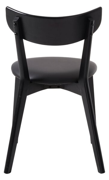 Czarne krzesła zestaw 2 szt. Pero – Unique Furniture