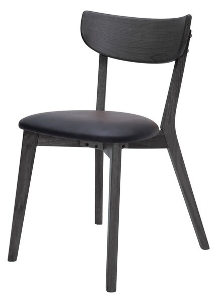 Czarne krzesła zestaw 2 szt. Pero – Unique Furniture