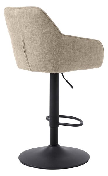 Kremowe hokery zestaw 2 szt. (wysokość siedziska 69 cm) Avola – Unique Furniture