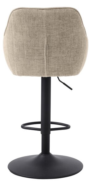 Kremowe hokery zestaw 2 szt. (wysokość siedziska 69 cm) Avola – Unique Furniture