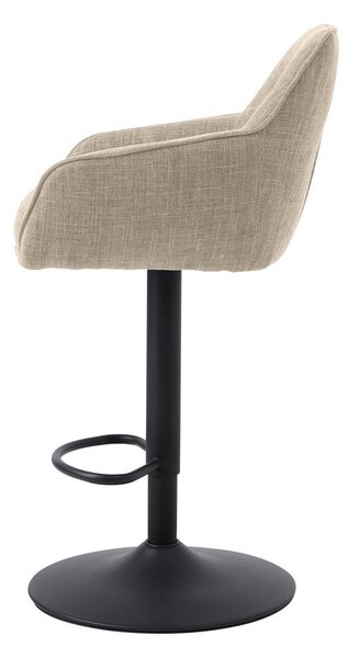 Kremowe hokery zestaw 2 szt. (wysokość siedziska 69 cm) Avola – Unique Furniture