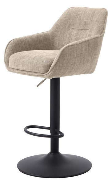Kremowe hokery zestaw 2 szt. (wysokość siedziska 69 cm) Avola – Unique Furniture