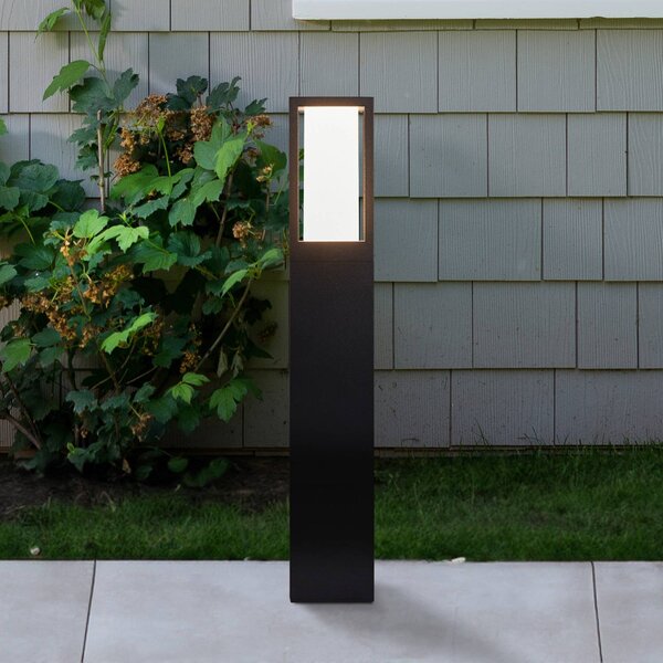 Searchlight Lampa ogrodowa stojąca Avenue, czarny, aluminium, nowoczesny