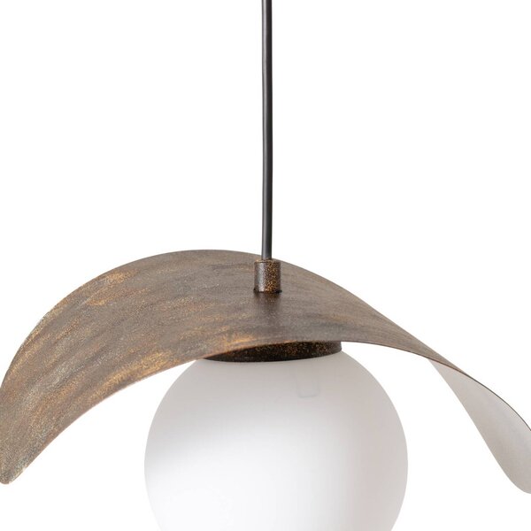 Lampa wisząca Vatoz Opviq, możliwość ściemniania, czarny, salon / jadalnia, metal