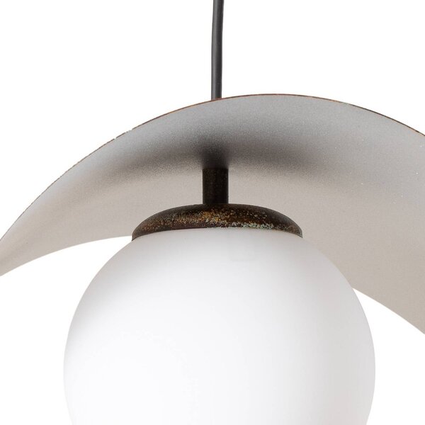 Lampa wisząca Vatoz Opviq, możliwość ściemniania, czarny, salon / jadalnia, metal