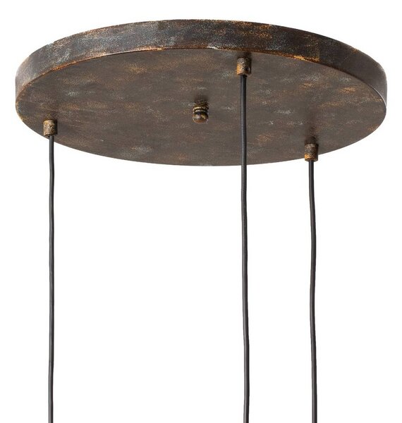 Lampa wisząca Vatoz Opviq, możliwość ściemniania, czarny, salon / jadalnia, metal