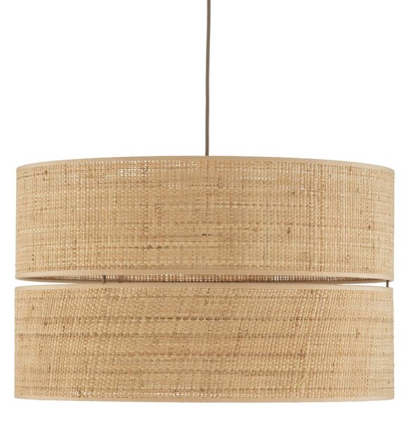 Lampa wisząca Calma TK Lighting, możliwość ściemniania, kremowy / amber, salon / jadalnia