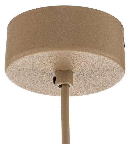 Lampa wisząca Calma TK Lighting, możliwość ściemniania, kremowy / amber, salon / jadalnia