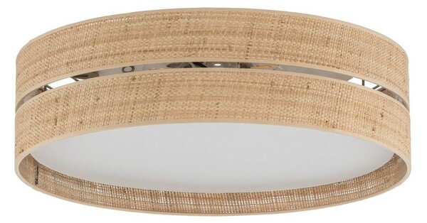 Lampa sufitowa Calma TK Lighting, możliwość ściemniania, kremowy / amber, salon / jadalnia