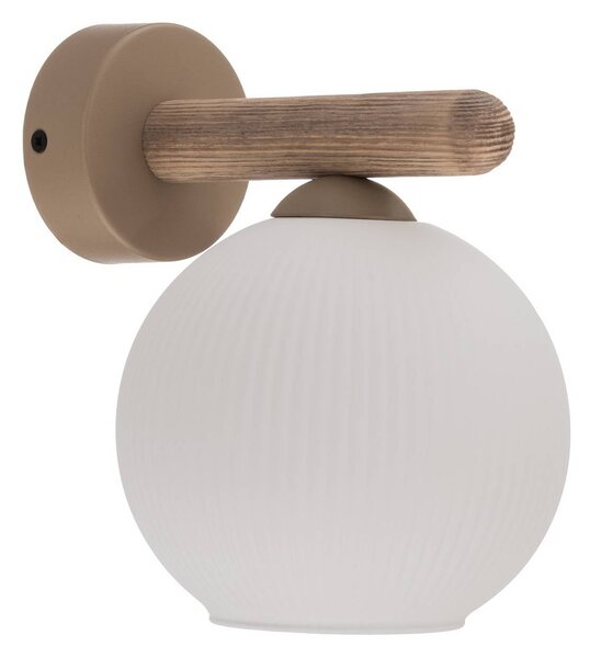 Kinkiet Virlo TK Lighting, możliwość ściemniania, biały / opal, salon / jadalnia, szkło