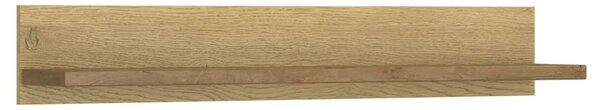 Półka wisząca industrialna 125 cm dąb cremona + dąb lefkas B7-C94