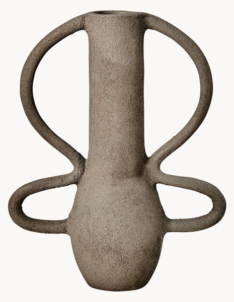 Wazon z aluminium Deriva, W 28 cm
