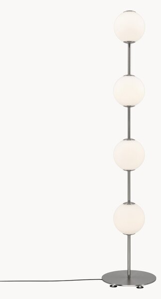 Lampa podłogowa LED ze szkła dmuchanego z funkcją przyciemniania Audrey