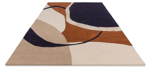 Ceglasty wełniany dywan tkany ręcznie 160x230 cm Matrix – Asiatic Carpets