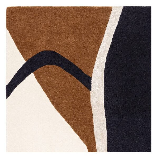 Ceglasty wełniany dywan tkany ręcznie 160x230 cm Matrix – Asiatic Carpets