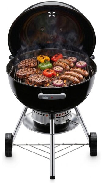 Grill ogrodowy węglowy WEBER Bar-B-Kettle 1331004 Zamykany, okrągły, na kółkach