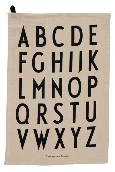 Bawełniane ścierki zestaw 2 szt. 40x60 cm – Design Letters