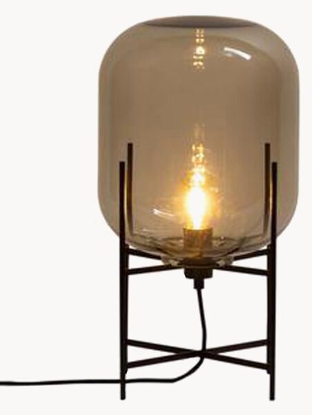 Lampa stołowa LED ze szkła dmuchanego Oda