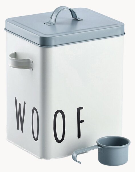 Pojemnik na karmę dla zwierząt z metalu Woof