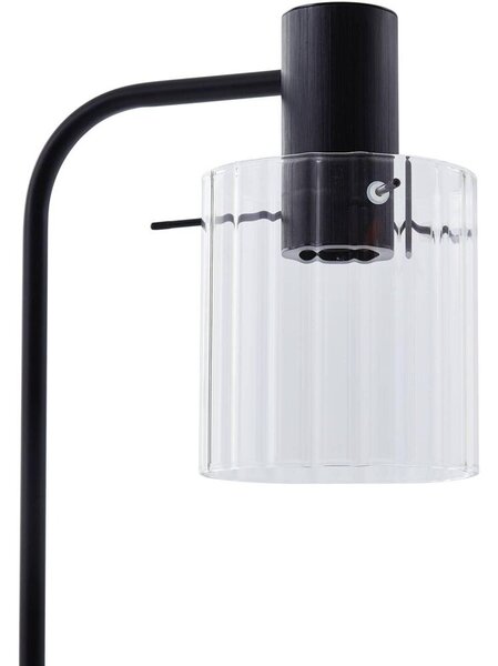 Lucande - Eirian Lampa Podłogowa Clear/Black