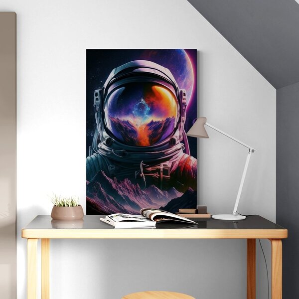 Obraz portret astronauty