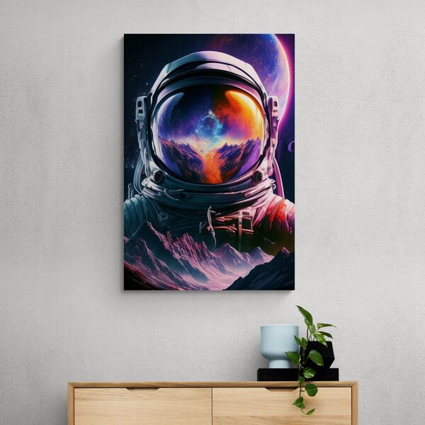 Obraz portret astronauty