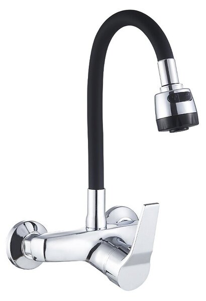 Bateria kuchenna HYDROSAN DOVER-BL-CH Czarny / Chrom