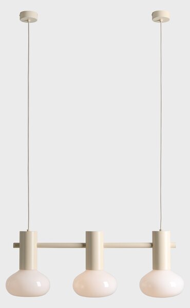Elegancka lampa wisząca w kremowym kolorze Flo 3