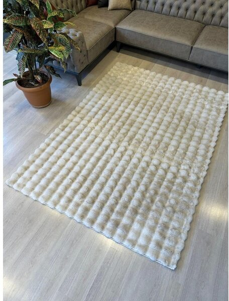 Dywan odpowiedni do prania w kolorze kości słoniowej 120x170 cm Bubble Emarald – Mila Home