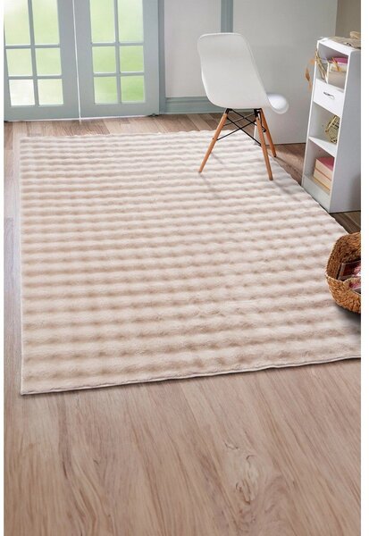 Kremowy dywan odpowiedni do prania 120x170 cm Bubble Emarald – Mila Home