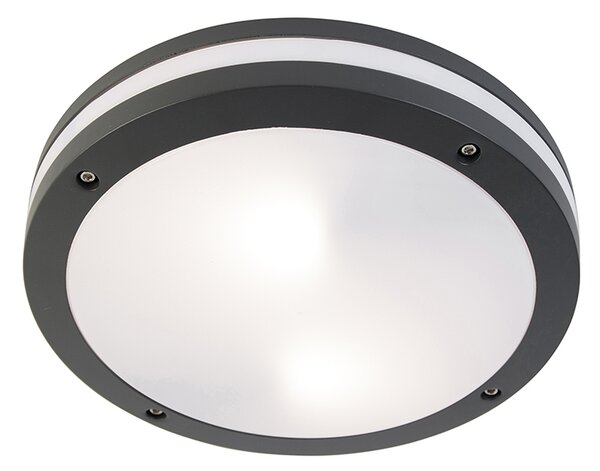 Inteligentna lampa ścienna i sufitowa ciemnoszara w tym WiFi A60 - Glow
