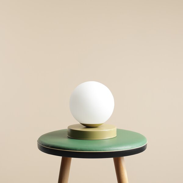 Lampa Stołowa Ball Table w Odcieniu Pistacji