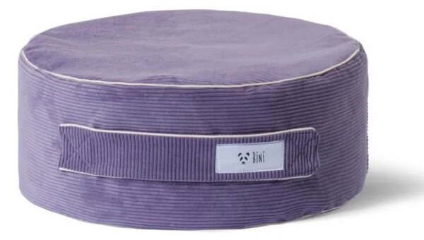 Fioletowa poduszka-siedzisko do pokoju dziecięcego BINI COZY PURPLE- S
