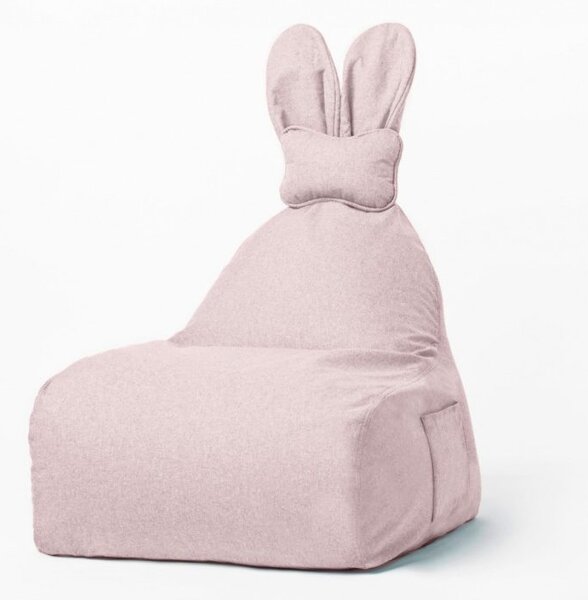 Dziewczęca różowa pufa FUNNY BUNNY