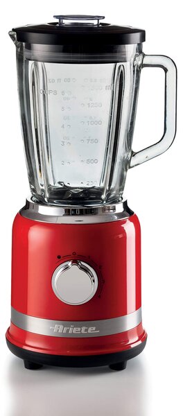 Czerwony blender kielichowy Moderna