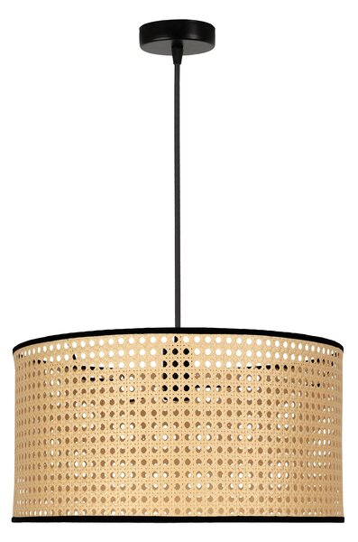 Rattanowy żyrandol do sypialni ROLLER