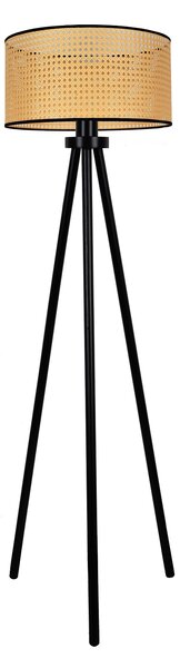 Lampa stojąca na trzech metalowych nogach ROLLER