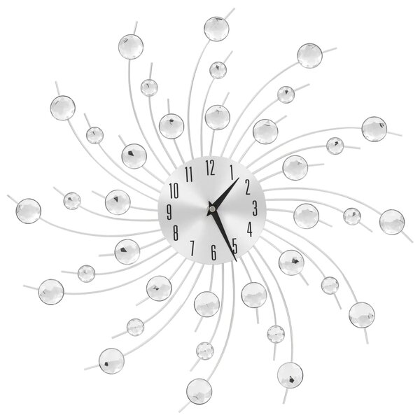 Zegar ścienny z mechanizmem kwarcowym, nowoczesny design, 50 cm