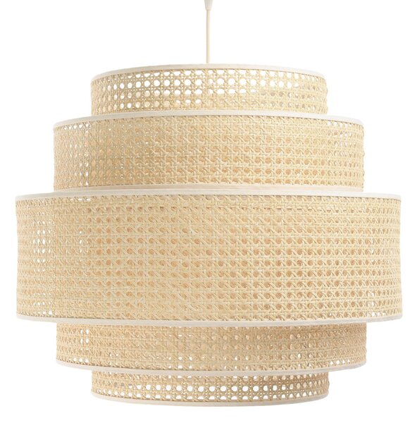 Nietypowa lampa wisząca z rattanu Kair