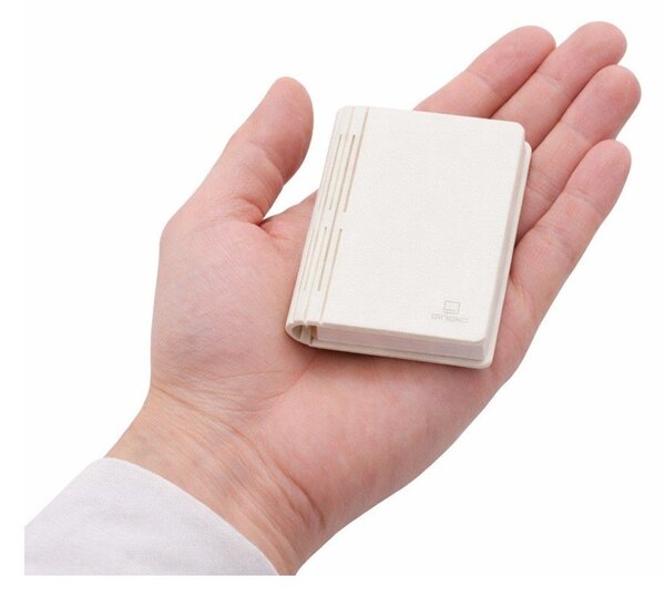 Biała dekoracja świetlna na USB BookLight – Gingko