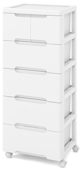Komoda z 6 szufladami na dokumenty biała