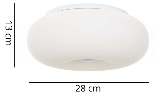 NOWOCZESNA LAMPA SUFITOWA PLAFON BIANTE D28