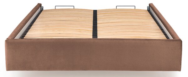 Beżowy korpus łóżka tapicerowanego - Rimoso