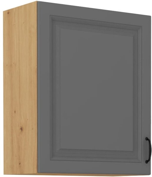 Szafka kuchenna wisząca górna STILO 60 G-72 1F Szary/Dąb Artisan