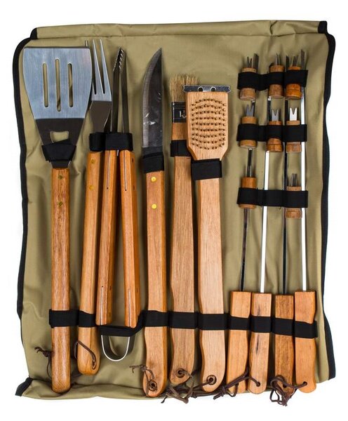 Banquet Zestaw do grillowania w torbie – 18 szt