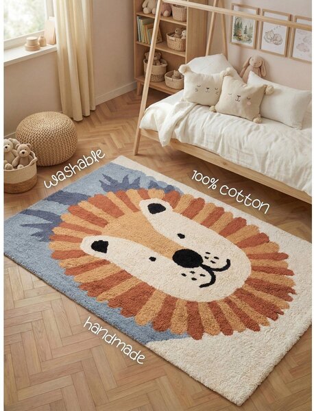 Bawełniany dywan dziecięcy odpowiedni do prania/tkany ręcznie 140x200 cm Snuggle Samba – Hanse Home
