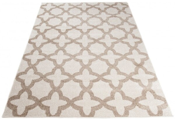 Kremowy dywan prostokątny do salonu - Mistic 6X