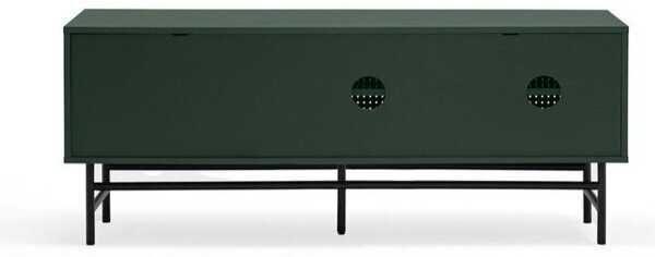 Ciemnozielona szafka pod TV 140x52 cm Punto – Teulat