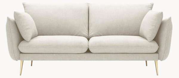 Sofa o wyglądzie lnu Elio